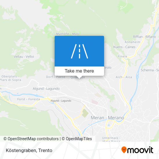 Köstengraben map