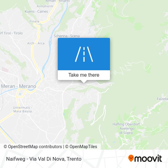 Naifweg - Via Val Di Nova map