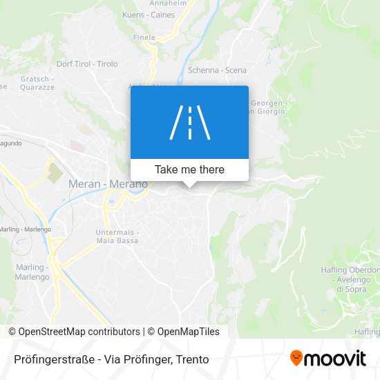 Pröfingerstraße - Via Pröfinger map
