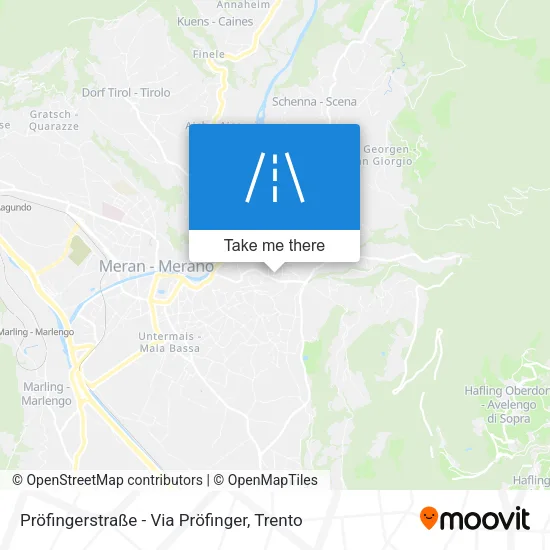 Pröfingerstraße - Via Pröfinger map