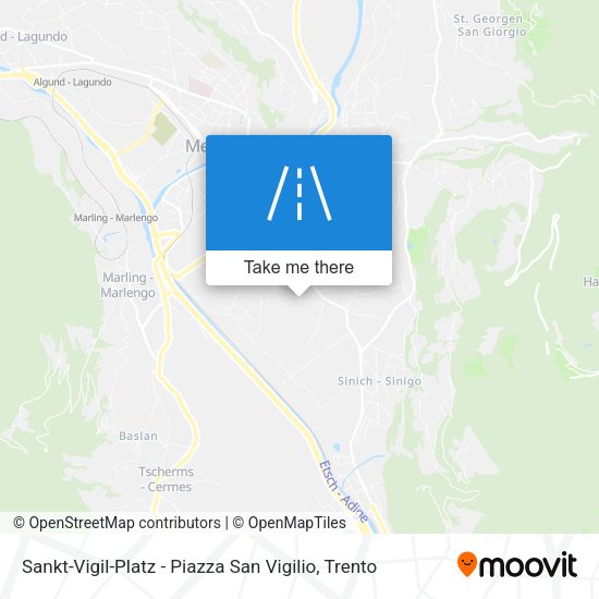 Sankt-Vigil-Platz - Piazza San Vigilio map