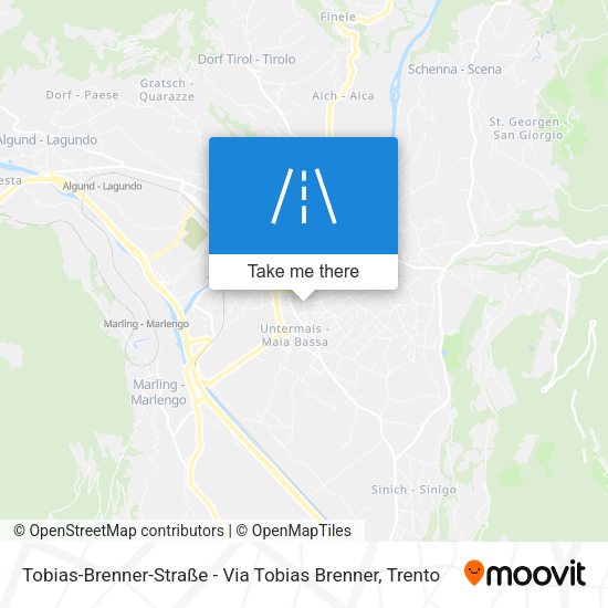 Tobias-Brenner-Straße - Via Tobias Brenner map