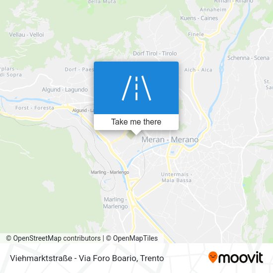 Viehmarktstraße - Via Foro Boario map