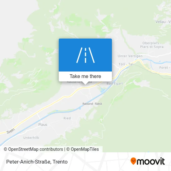 Peter-Anich-Straße map