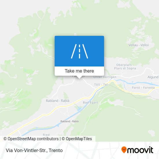 Via Von-Vintler-Str. map
