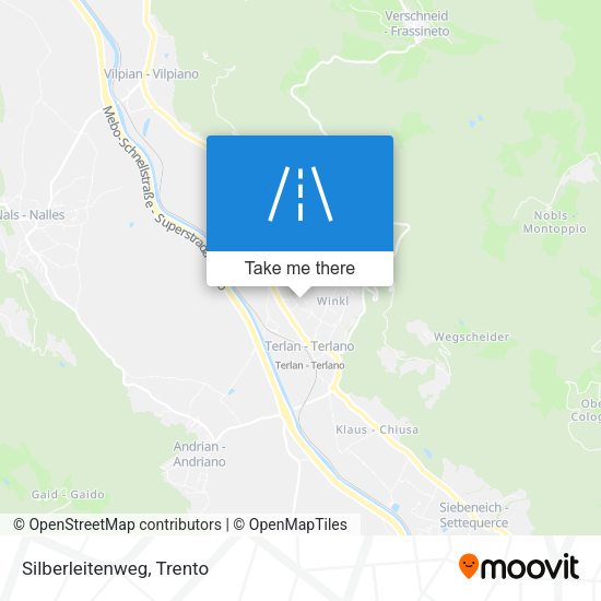 Silberleitenweg map