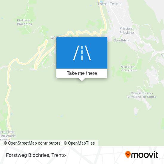 Forstweg Blochries map