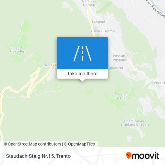 Staudach-Steig Nr.15 map