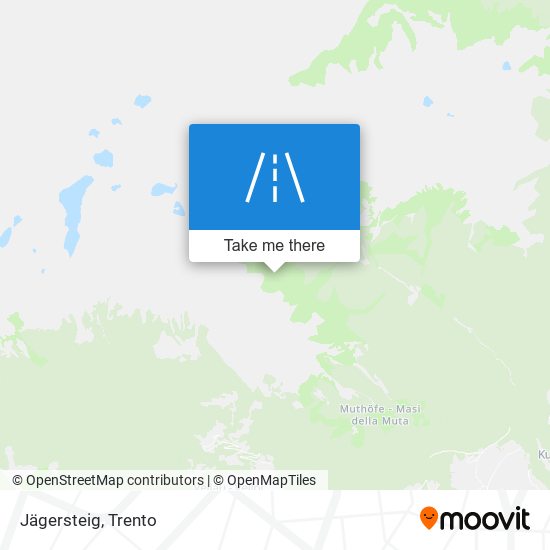 Jägersteig map