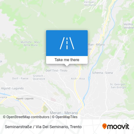Seminarstraße / Via Del Seminario map