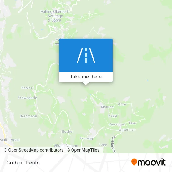 Grübm map