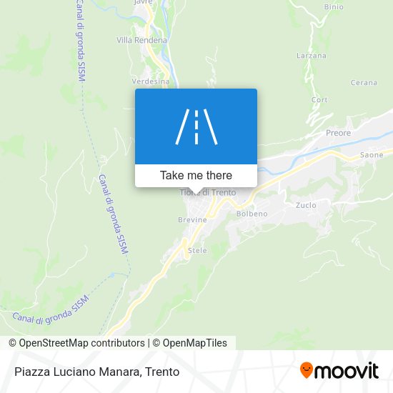 Piazza Luciano Manara map
