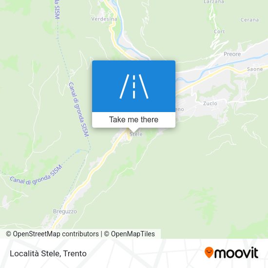 Località Stele map