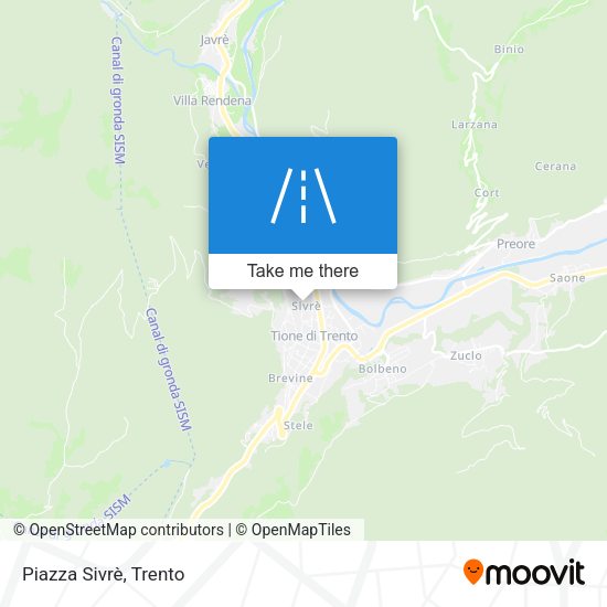 Piazza Sivrè map