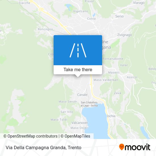 Via Della Campagna Granda map