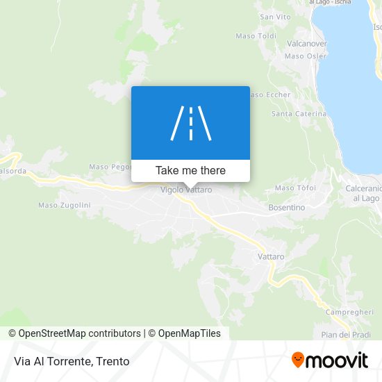 Via Al Torrente map