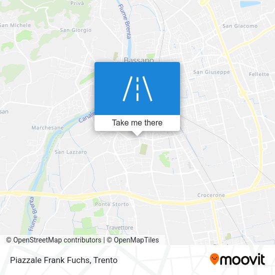 Piazzale Frank Fuchs map