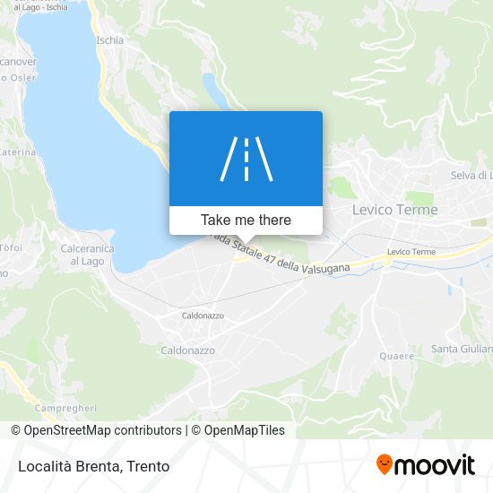 Località Brenta map