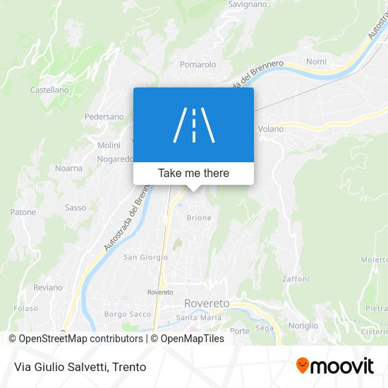 Via Giulio Salvetti map