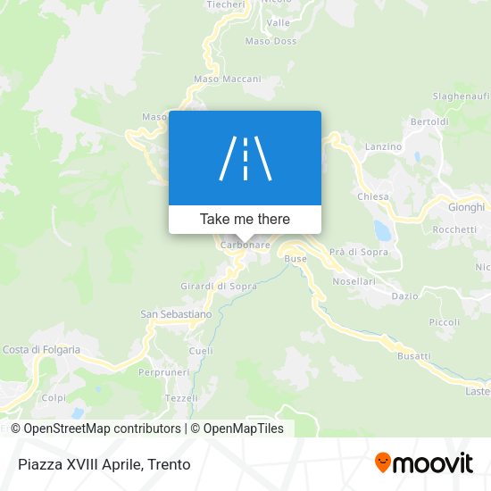 Piazza XVIII Aprile map