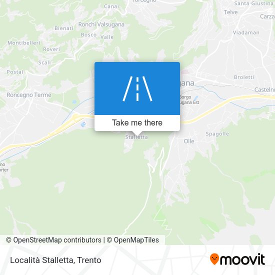 Località Stalletta map