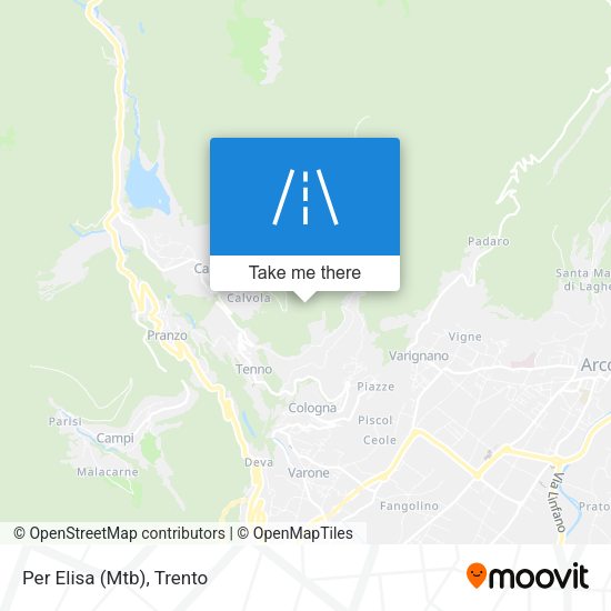 Per Elisa (Mtb) map
