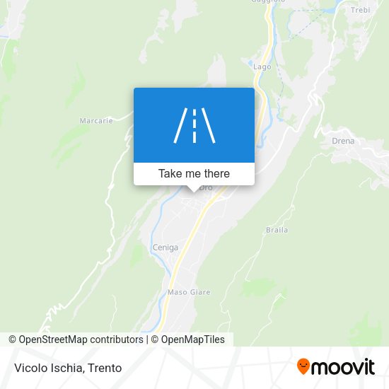 Vicolo Ischia map