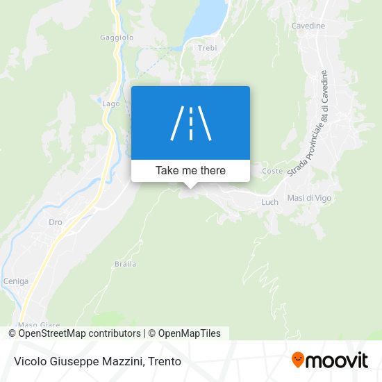 Vicolo Giuseppe Mazzini map