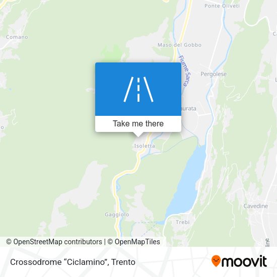 Crossodrome “Ciclamino” map