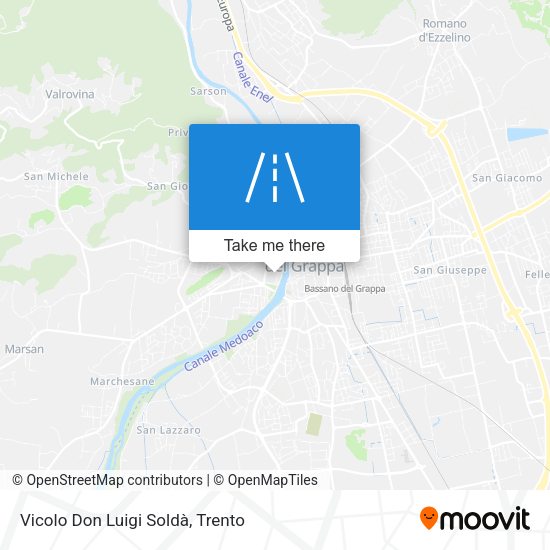 Vicolo Don Luigi Soldà map
