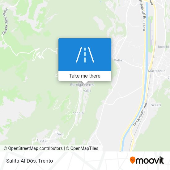 Salita Al Dós map