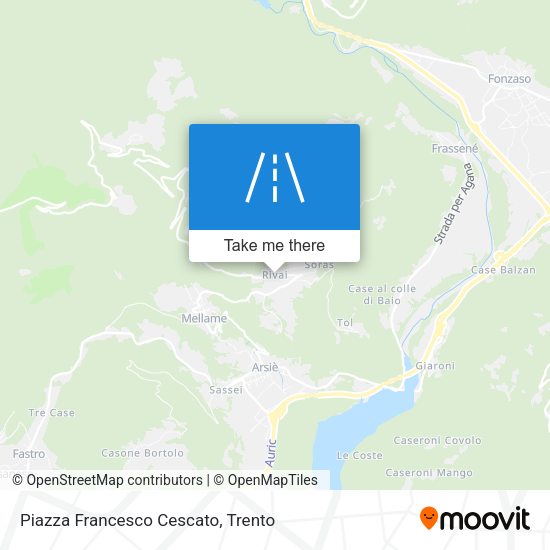 Piazza Francesco Cescato map