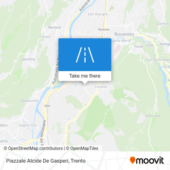 Piazzale Alcide De Gasperi map
