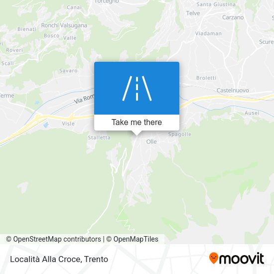 Località Alla Croce map