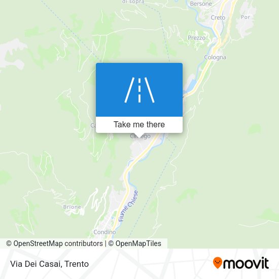Via Dei Casai map