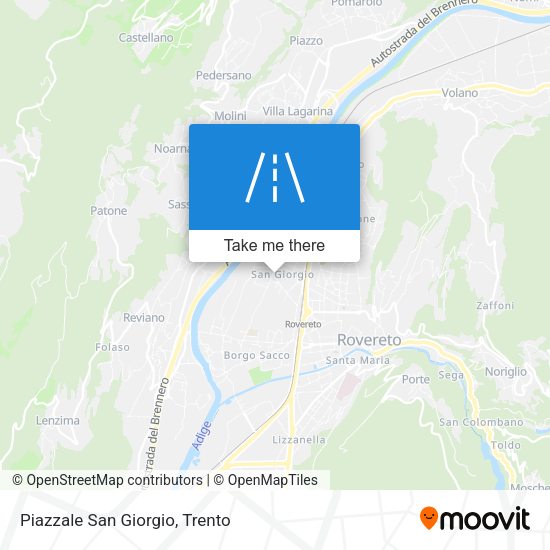 Piazzale San Giorgio map