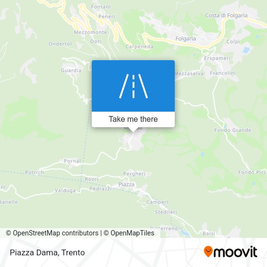 Piazza Dama map