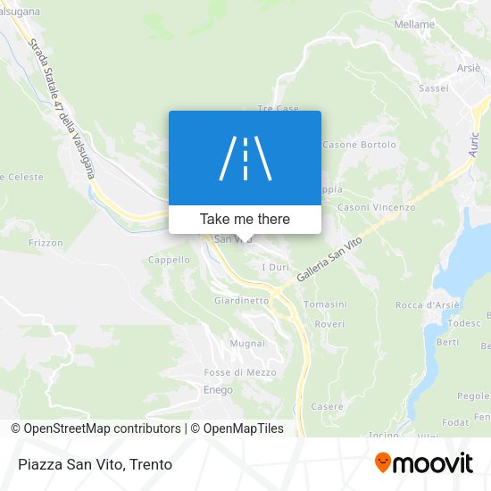 Piazza San Vito map