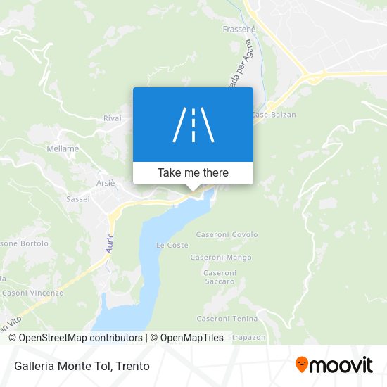 Galleria Monte Tol map