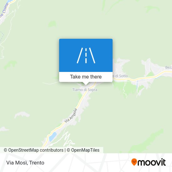 Via Mosì map