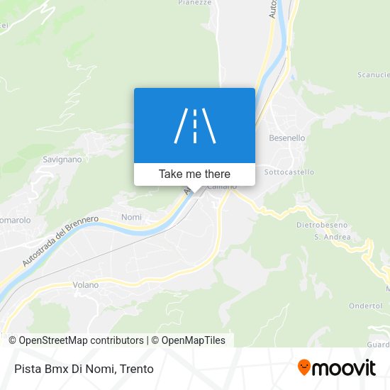 Pista Bmx Di Nomi map