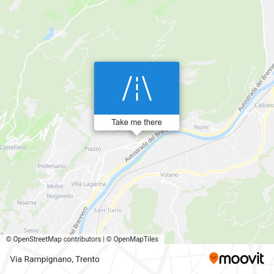 Via Rampignano map