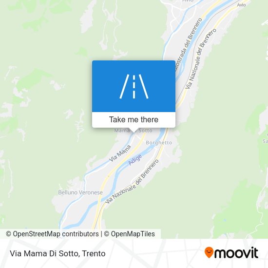 Via Mama Di Sotto map