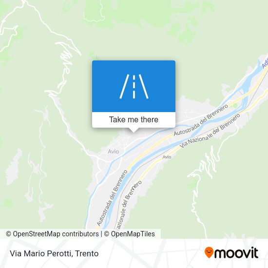Via Mario Perotti map