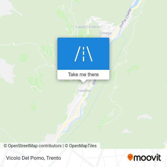 Vicolo Del Pomo map