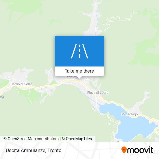 Uscita Ambulanze map