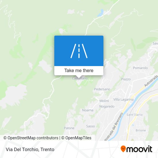 Via Del Torchio map