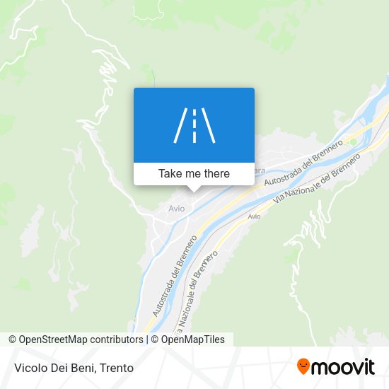 Vicolo Dei Beni map