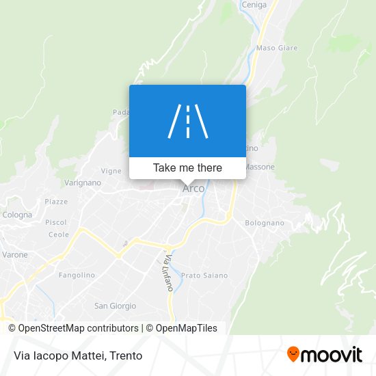 Via Iacopo Mattei map