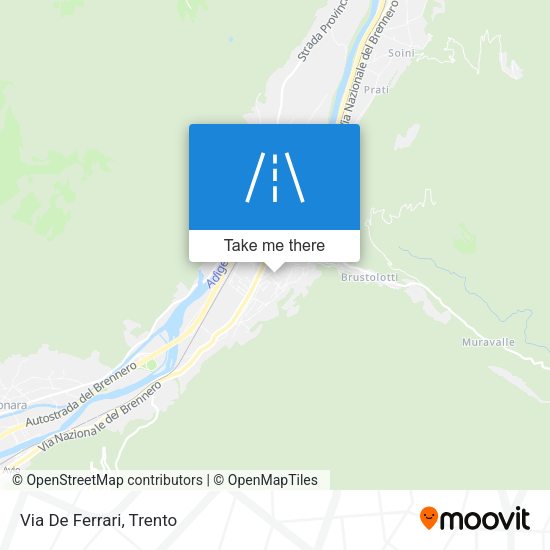 Via De Ferrari map